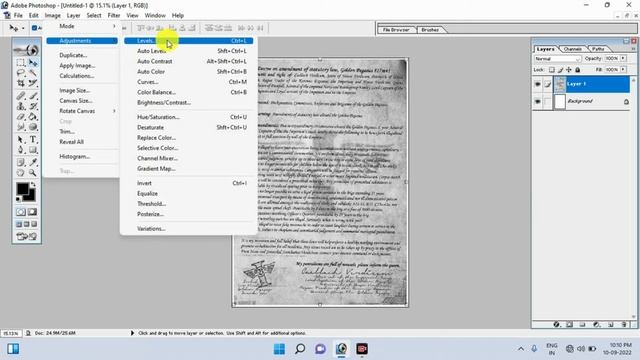 clean scan document in photoshop - repair old document in ms word - old document repair in ms word смотреть онлайн