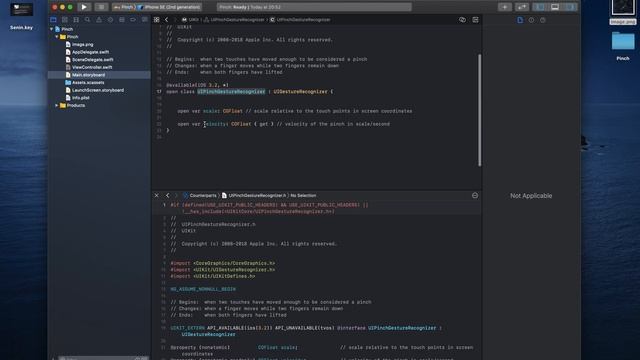 Xcode | Swift | UIPinchGestureRecognizer смотреть онлайн