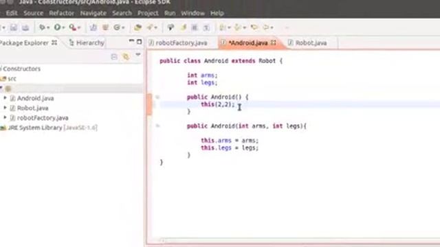 Java Constructors смотреть онлайн