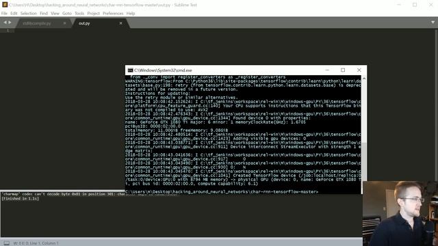 Generating Pythonic code with Neural Network - Unconventional Neural Networks p.2 смотреть онлайн
