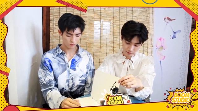Song Jiyang & Wang Haoxuan Boom Interview Full Ver. (rus Sub)