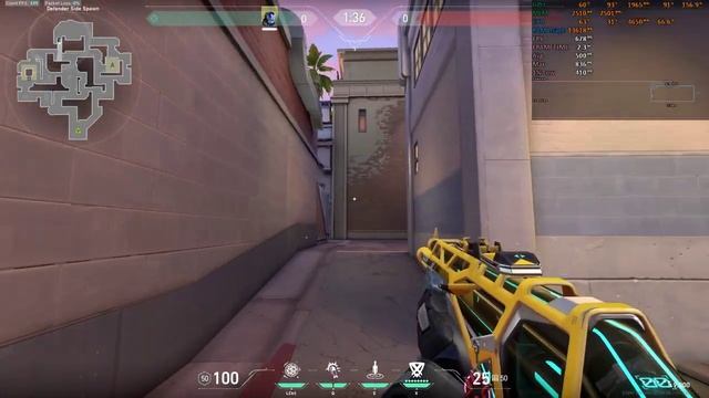 VALORANT NVIDIA REFLEX ON "PATCH 7.09" : RTX 3060 12 GB + Ryzen 5700X смотреть онлайн