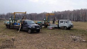 Алтайские пасеки Плюты, сезон  2023 г. перевозка пчёл на точки