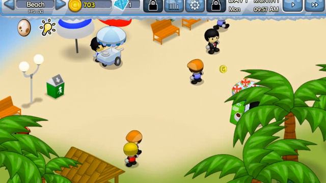 Флеш игра Tropical Ice Tycoon смотреть онлайн