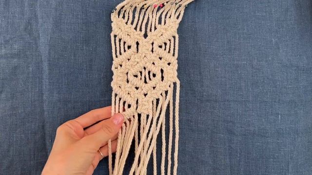 DIY: Tutorial Macrame pillow decoration | Step by Step | смотреть онлайн