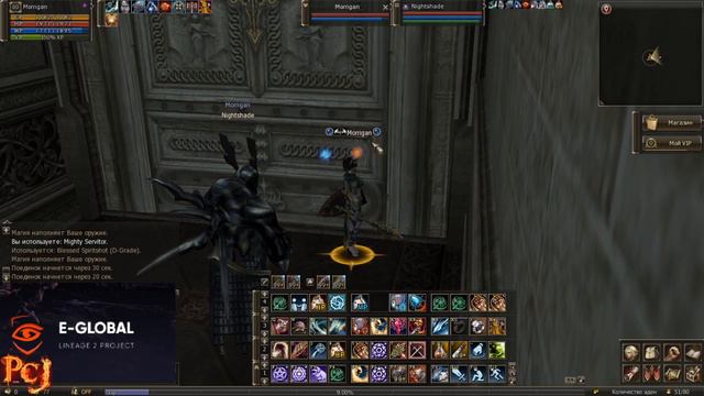 Olymp l2e-global 60 lvl ФС vs ES