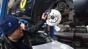 обзор и установка тормозных дисков с перфорацией на LC 200