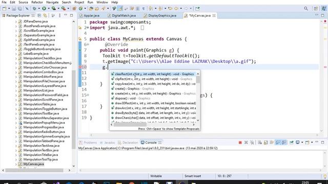 ( Darija ) Programmation Java , Exemple d'affichage d'une image en swing смотреть онлайн