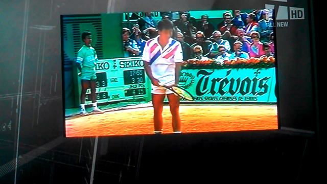 Michael Chang vs Ivan Lendl underhanded serve смотреть онлайн