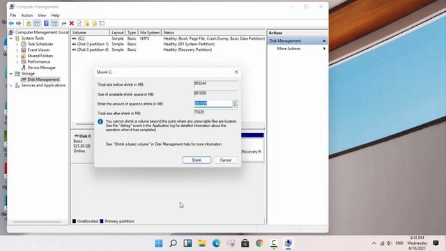 How to Create Partition on Windows 11 | Partition Hard Drives смотреть онлайн
