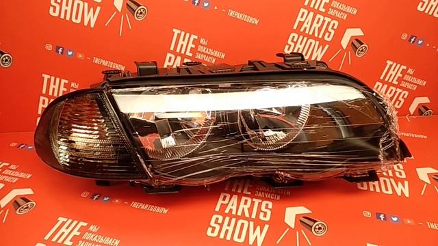 Фары для BMW 3 E46 до рестайлинга. Новые тонированные фары серии SMOKE + BONUS - поворотники! смотреть онлайн