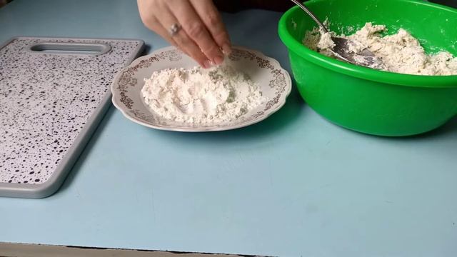 Солёные сырники с зеленью! Сырники с творога и твёрдого сыра! смотреть онлайн
