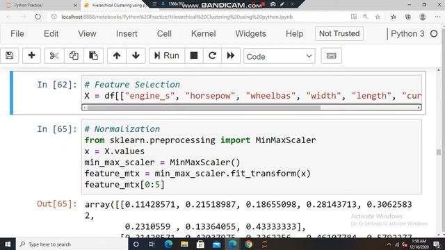 Hierarchical Clustering using python смотреть онлайн