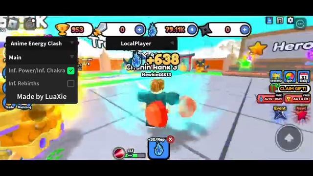 [FREE LIMITED] Anime Energy Clash Simulator Script Pastebin New Cool UCG Items (Roblox) смотреть онлайн