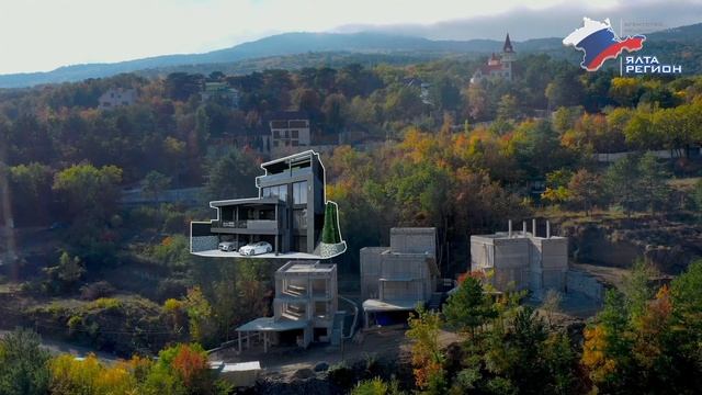 ПАНОРАМА ХУТОР - элитный коттеджный комплекс в Ялте смотреть онлайн