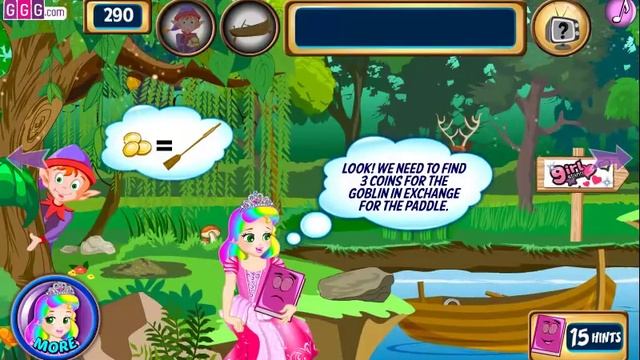 Princess Juliet Forest Adventure - Game Walkthrough смотреть онлайн