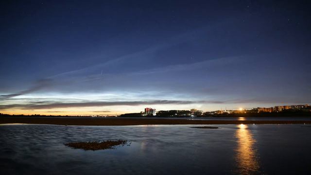 Комета NEOWISE над рекой Томь смотреть онлайн