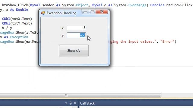 04K Exception Handling - Try...Catch смотреть онлайн