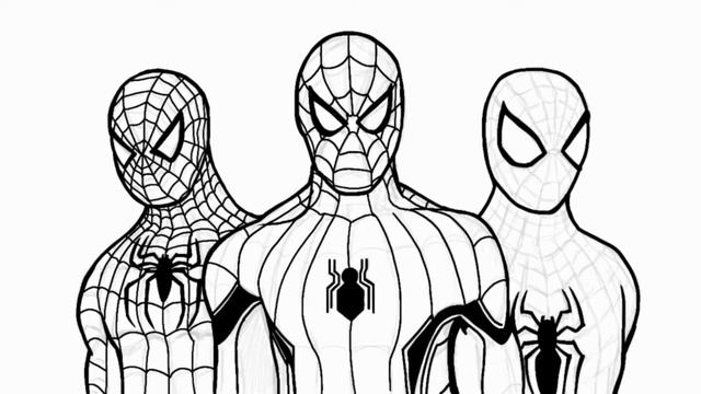 Spider Man - Ibis Paint Drawning - Timelapse смотреть онлайн