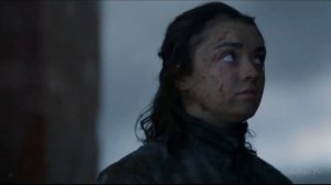 Арья и Джон 8х06