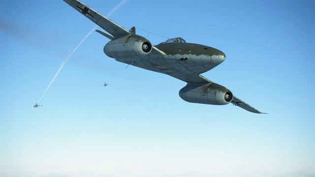 Me 262 on a Deadly Bomber Intercept Mission over Köln | IL-2 Sturmovik: Great Battles Gameplay 1440 смотреть онлайн