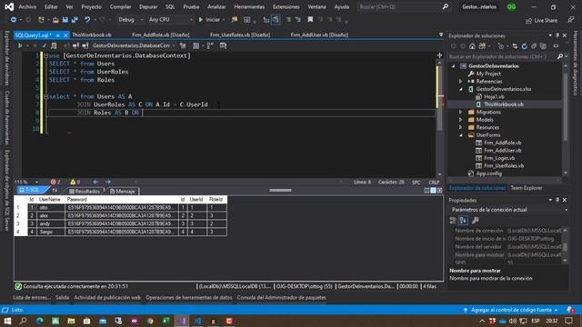Ejercicio 18 | Usuarios y Roles | Gestor de Inventarios | VB.net + Excel desde cero смотреть онлайн