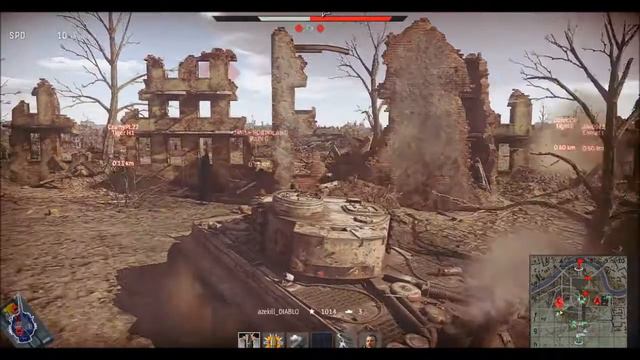 war thunder - tiger H1 12 frags смотреть онлайн