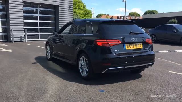 LC17OZJ AUDI A3 SPORTBACK E-TRON BLACK 2017, West London Audi смотреть онлайн