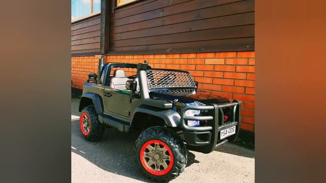 Электромобиль Джип тяжеловес YSA-026 | Обзор смотреть онлайн