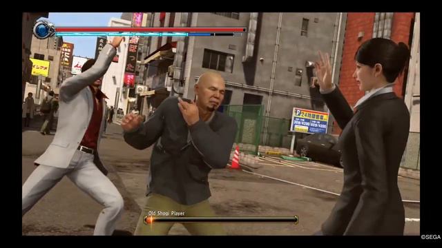 Yakuza Kiwami 2 - Kazuma and Kaoru Power Couple Heat Move смотреть онлайн
