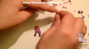 МК бисер сетка для кокошника