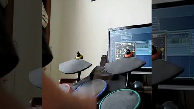 Guitar Hero World Tour Drums On PC Demo смотреть онлайн