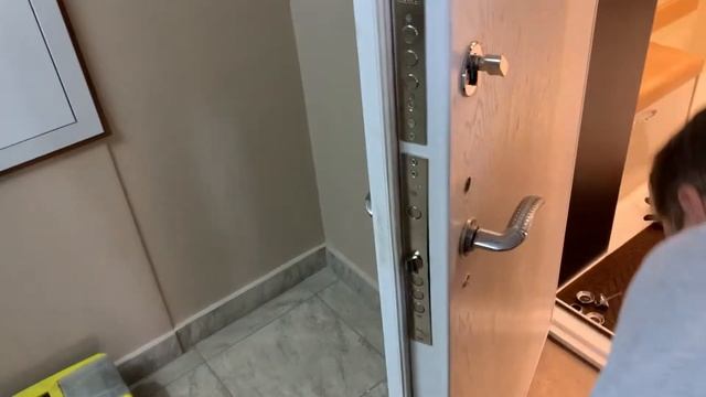 Установка дверной ручки / door-services.ru смотреть онлайн