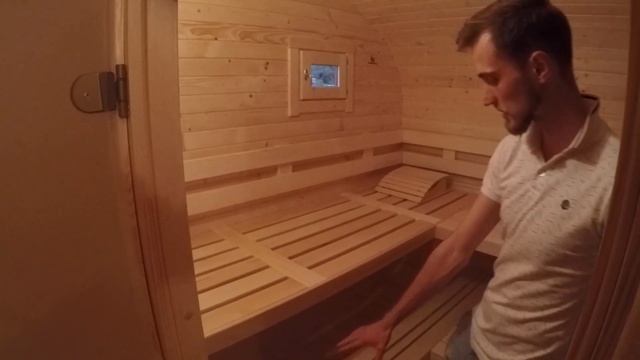 Вместимость бани Квадро Овал 4 на 5 метров. Живой обзор. Часть №1 смотреть онлайн