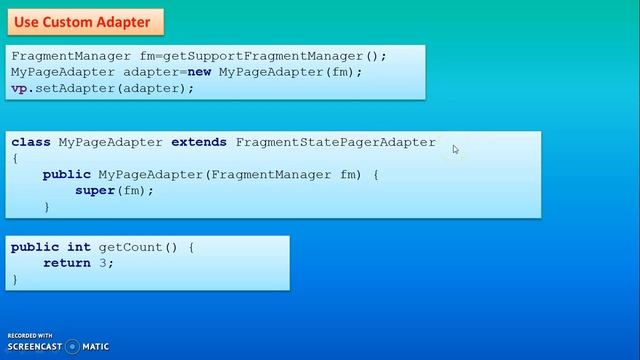 Scrollable Tabs with Fragment in Android,part-1,#74 смотреть онлайн