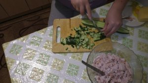 САЛАТ № 5 на ПРАЗДНИЧНЫЙ СТОЛ