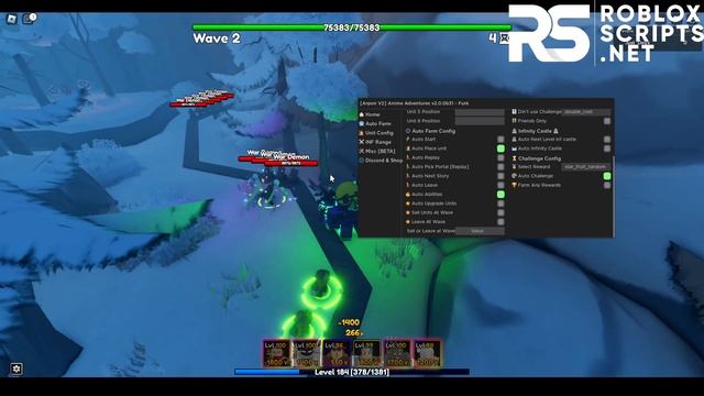 [?UPDATE 15] ROBLOX Anime Adventures Hack Script GUI : Auto Farm, Dupe Unique Units! *Pastebin 2023 смотреть онлайн