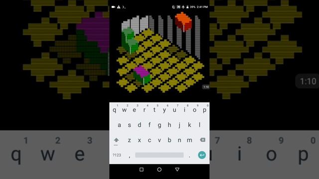 Making Pseudo 3d graphics in Linux terminal with Python Curses on Android (AGEXN 2.0/TERMUX) смотреть онлайн