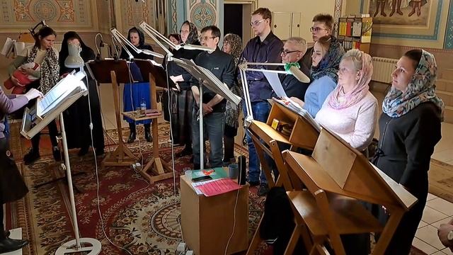 "Покаяния отверзи ми двери..." (П. Г. Чесноков). Регент Екатерина Артюхова. смотреть онлайн