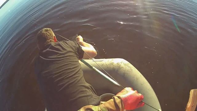 Открыли сезон.Самая уловистая снасть на сома.Перемет. смотреть онлайн