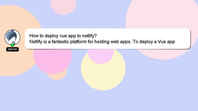 How to deploy vue app to netlify? смотреть онлайн