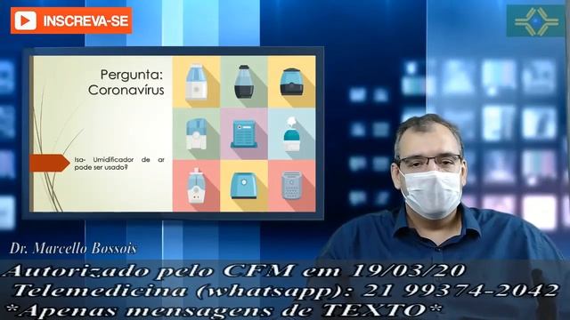 Coronavírus | Posso usar umidificador nessa pandemia? | Pode espalhar o vírus? смотреть онлайн