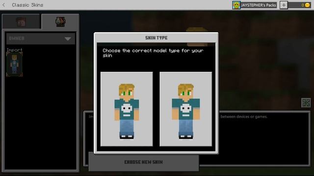 How to Change Your Skin In Minecraft Bedrock Edition 1.14.0 Tutorial смотреть онлайн