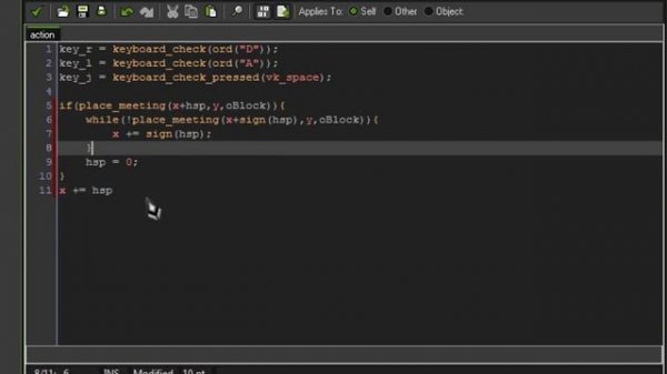 Платформер - создание игрока (#1) - Game maker