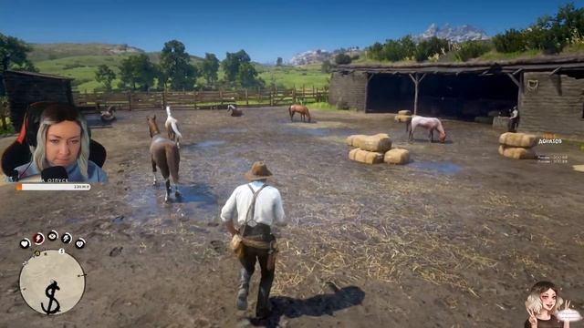 Red Dead Redemption 2 - Катюша впервые на Диком Западе #rdr2 #девушкаиграет #rdr2gameplay смотреть онлайн