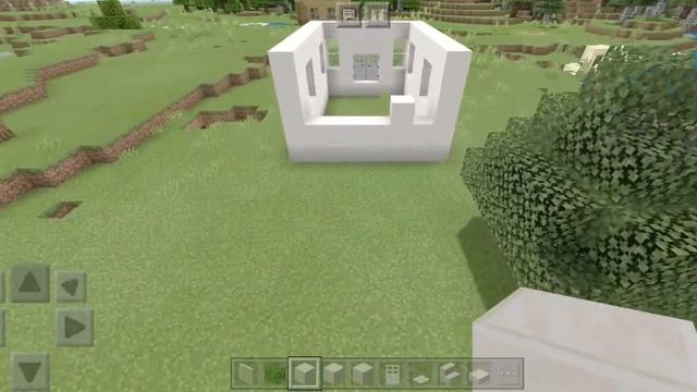 Дом в Minecraft в современном стиле. смотреть онлайн