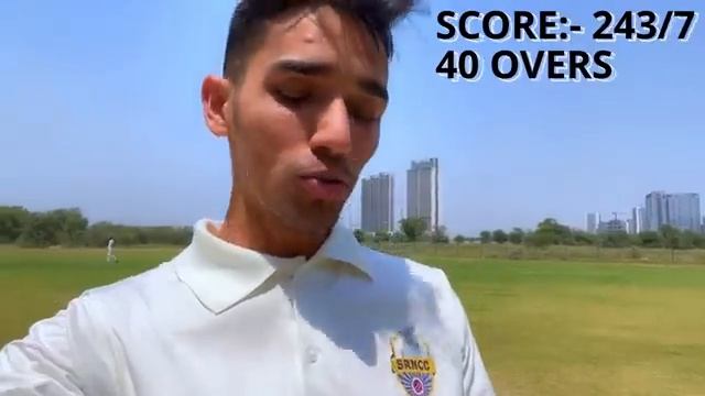 CRICKET CARDIO NEW LUCKY BAT?? | Chasing on tough wicket? | 40 Overs Cricket Match смотреть онлайн