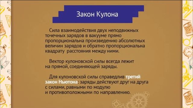 ph0404 Закон Кулона смотреть онлайн