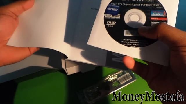 Unboxing: Asus MOBO B75M-A & Intel Core I5 (Curacao)