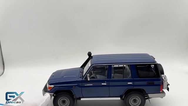 1/18 AlmostReal TOYOTA Land Cruiser J76 (Dark Blue)